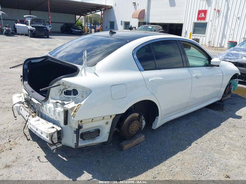 2012 INFINITI G37 auction photo 4