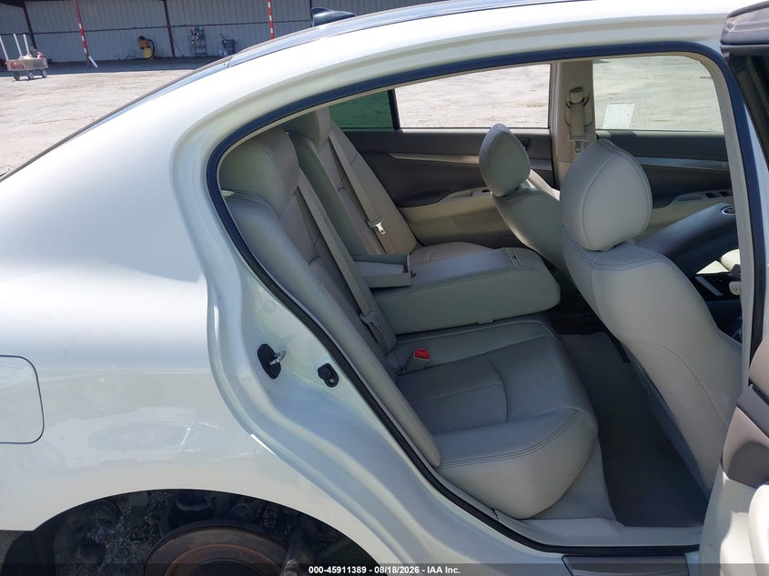 2012 INFINITI G37 auction photo 8