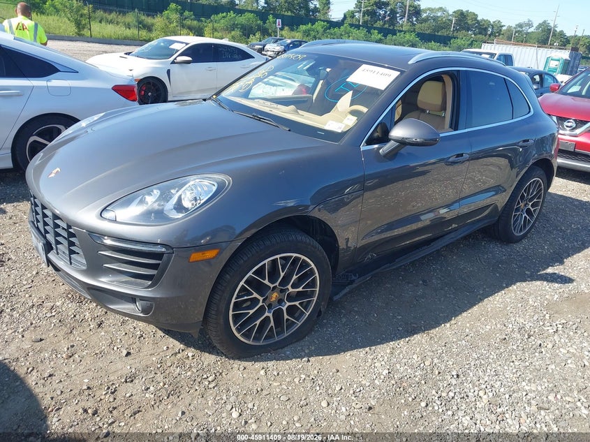 Vin: wp1ab2a55glb55624, lot: 46410477, porsche macan s 20162