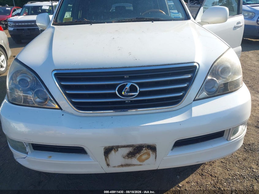 LEXUS GX 470 2005 VIN JTJBT20X150072886