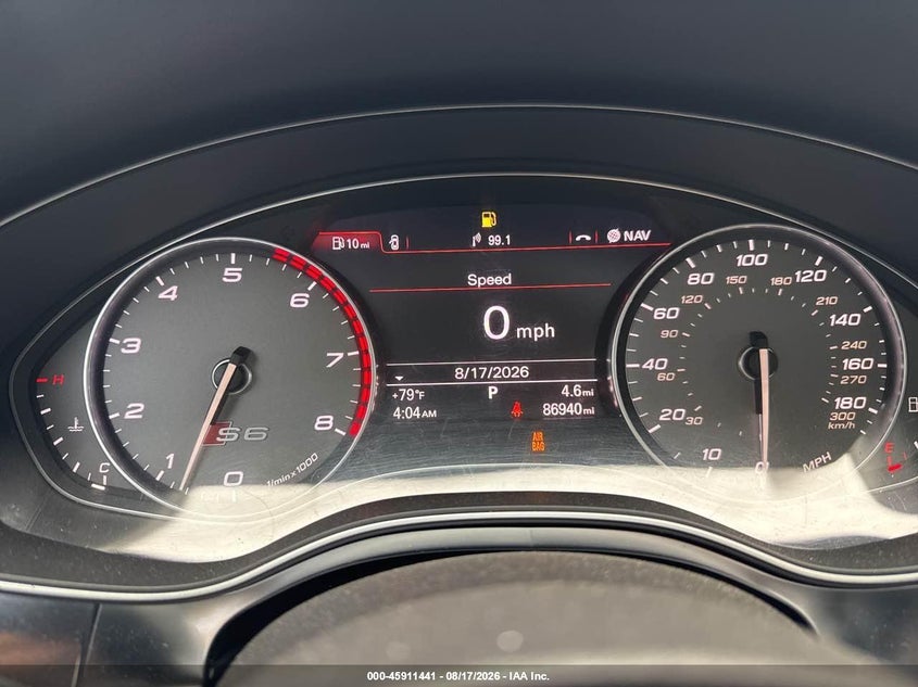 2013 AUDI S6 auction photo 7