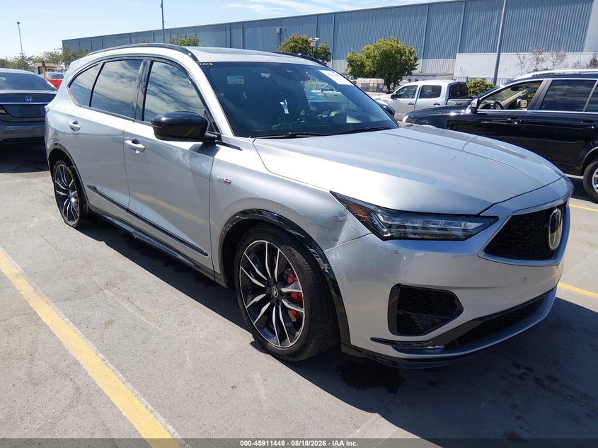 Vin: 5j8yd8h85pl003938, lot: 46410514, acura mdx type s w/advance package 20231