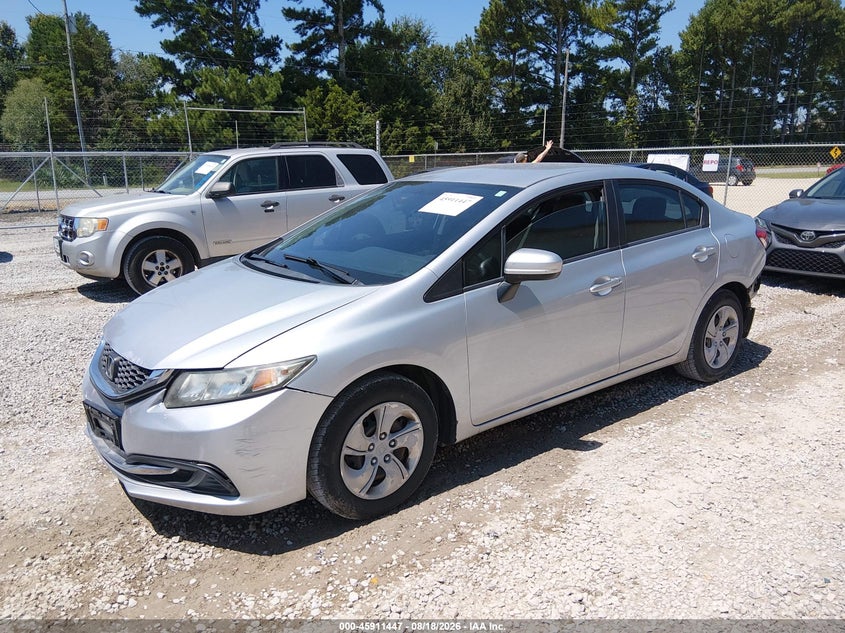 2014 HONDA CIVIC SEDAN 1.8L I-4 VVT, 143HP