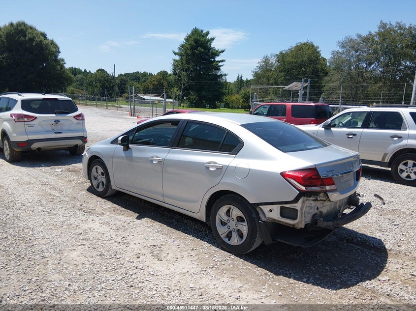 2014 HONDA CIVIC SEDAN 1.8L I-4 VVT, 143HP
