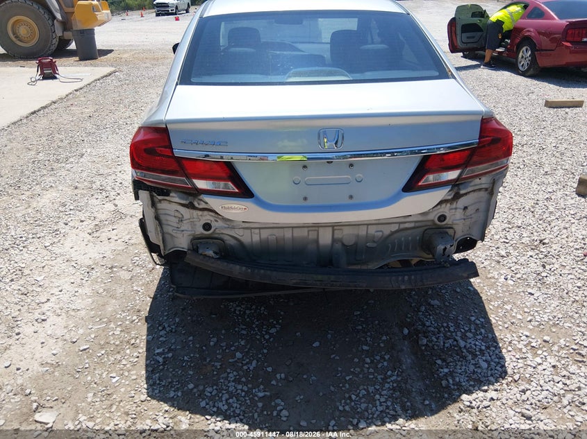2014 HONDA CIVIC SEDAN 1.8L I-4 VVT, 143HP