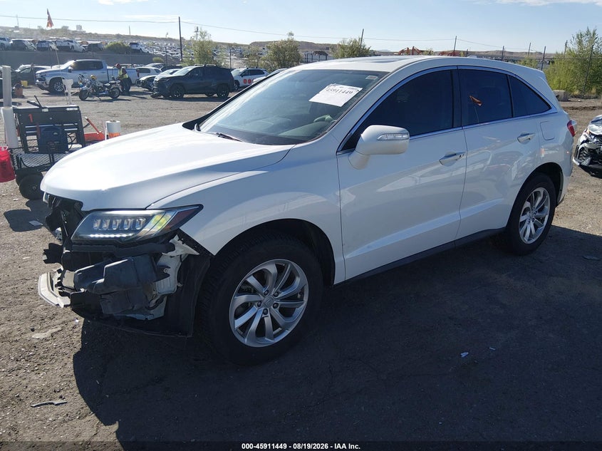 2017 Acura RDX, Front End, IAAI, VIN 5J8TB3H52HL007892 — photo 2