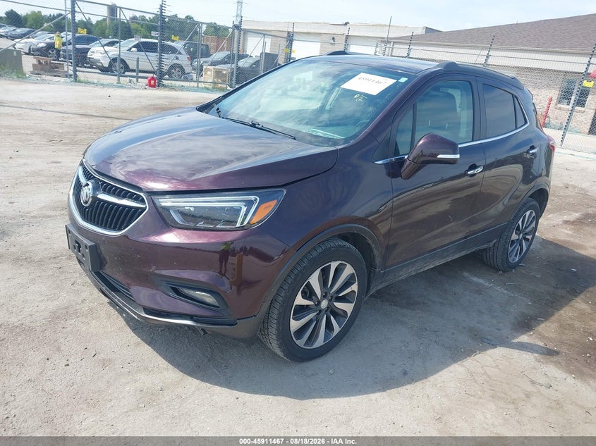 2017 Buick Encore, Удар спереди, IAAI, VIN KL4CJCSMXHB227668 — фото 2