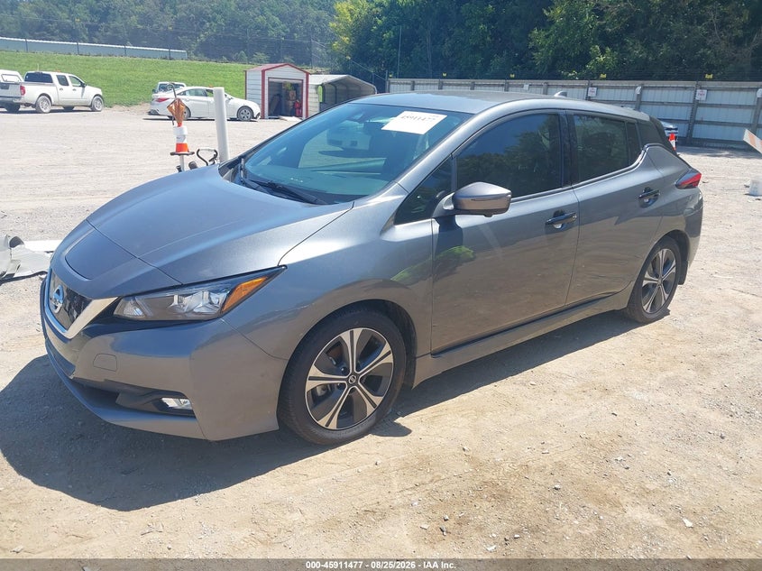2018 NISSAN LEAF auction photo 2