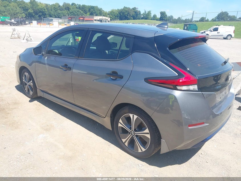 2018 NISSAN LEAF auction photo 3