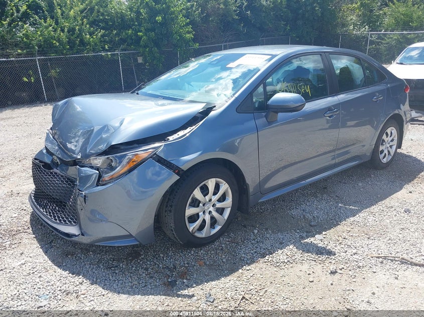 2021 Toyota Corolla, Front End, IAAI, VIN 5YFEPMAE8MP208982 — photo 2