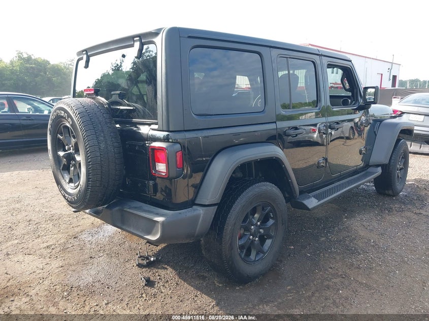 2022 JEEP WRANGLER UNLIMITED auction photo 4