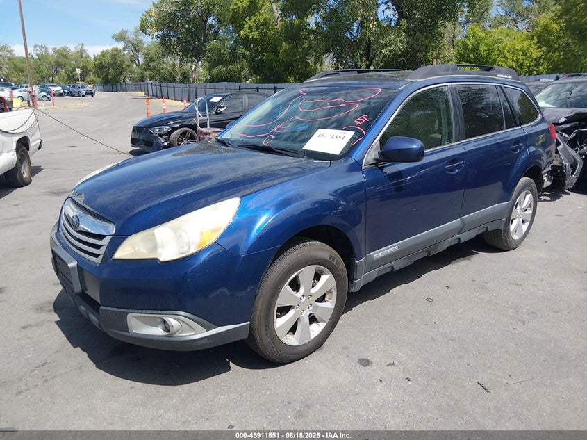 2011 SUBARU OUTBACK SPORT UTILITY VEHICLE 3.6L H-6 DOHC, VVT, 256HP