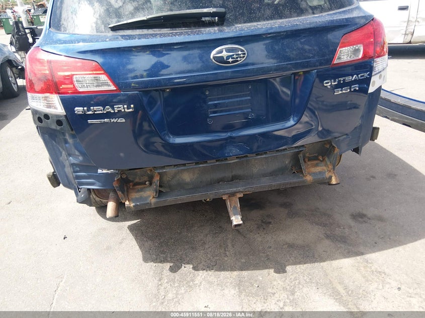 2011 SUBARU OUTBACK SPORT UTILITY VEHICLE 3.6L H-6 DOHC, VVT, 256HP