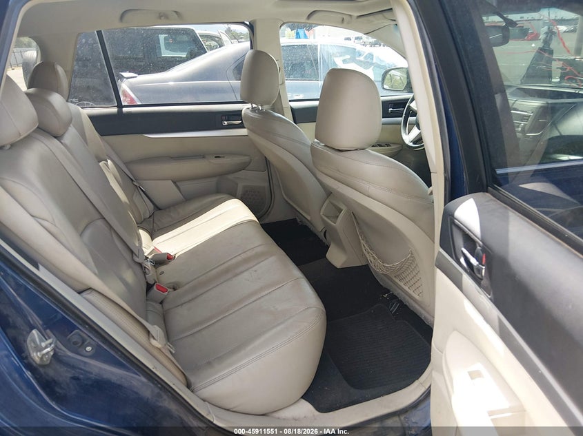 2011 SUBARU OUTBACK SPORT UTILITY VEHICLE 3.6L H-6 DOHC, VVT, 256HP
