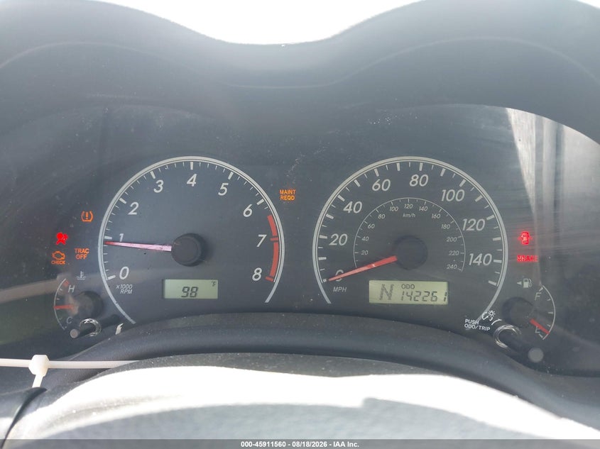 2013 TOYOTA COROLLA SEDAN 1.8L I-4 DOHC, VVT, 132HP