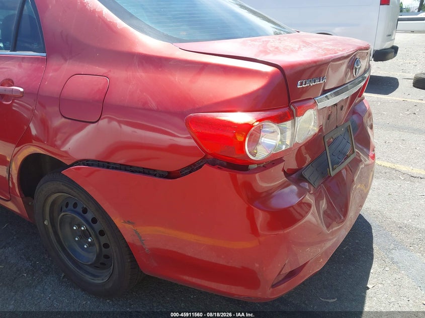 2013 TOYOTA COROLLA SEDAN 1.8L I-4 DOHC, VVT, 132HP