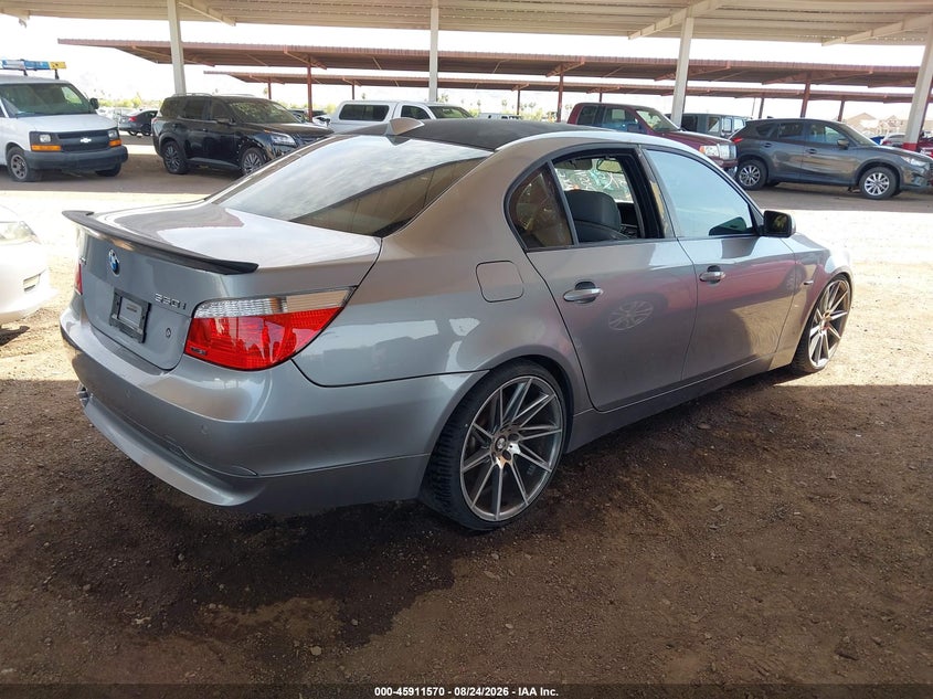 BMW 550I 2007 VIN WBANB535X7CP05415