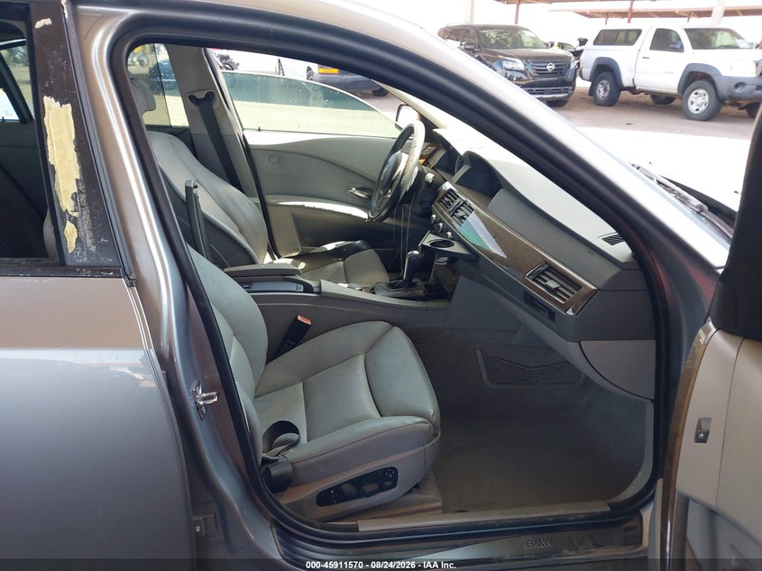 BMW 550I 2007 VIN WBANB535X7CP05415