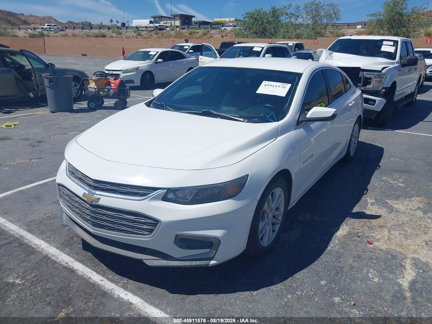2016 Chevrolet Malibu, Обычный износ, IAAI, VIN 1G1ZE5ST7GF296440 — фото 2