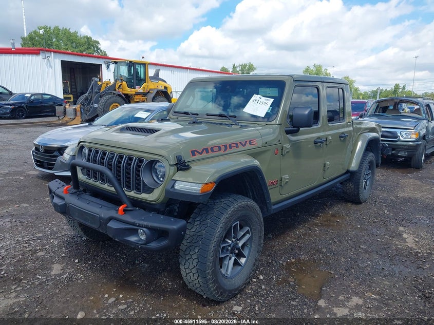 2025 Jeep Gladiator, Rear, IAAI, VIN 1C6RJTEG6SL507988 — photo 2
