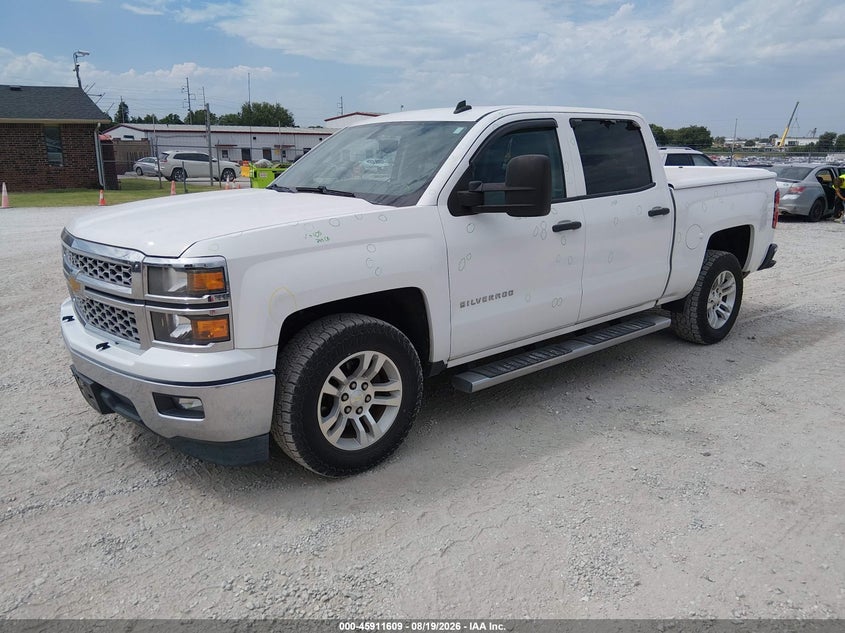 2014 Chevrolet Silverado, Град, IAAI, VIN 3GCPCREC3EG269478 — фото 2