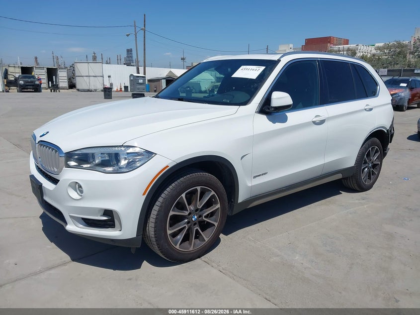 2017 BMW X5, Удар сзади, IAAI, VIN 5UXKR2C57H0U18728 — фото 2