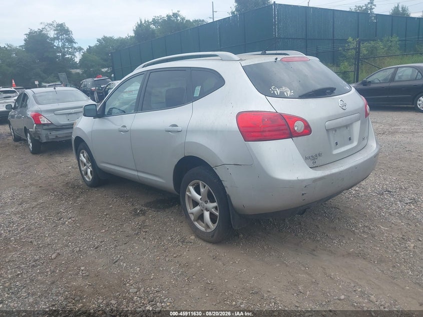 NISSAN ROGUE 2009 VIN JN8AS58V89W192830