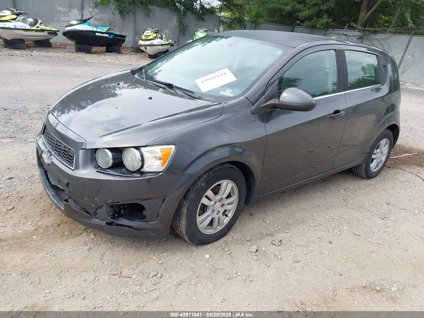 CHEVROLET SONIC 2016 VIN 1G1JC6SG1G4152325