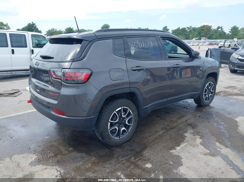 Vin: 3c4njddn4rt168398, lot: 46410735, jeep compass trailhawk 4x4 20244