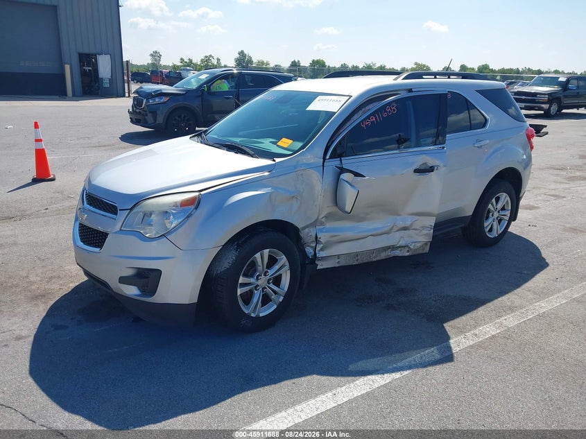 2015 Chevrolet Equinox Lt, Left Side, IAAI, VIN 1GNALBEK3FZ125944 — photo 2