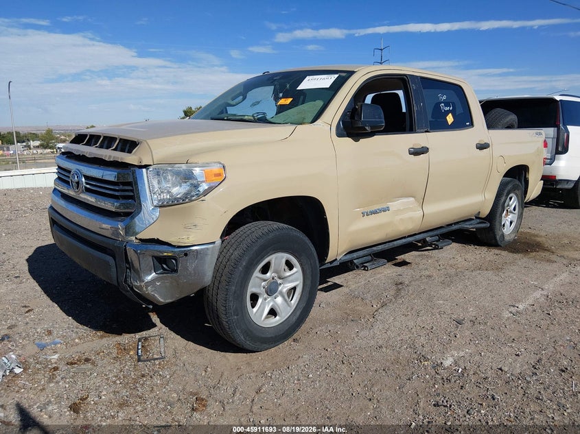 2017 Toyota Tundra, Обидва боки, IAAI, VIN 5TFDW5F17HX601213 — фото 2