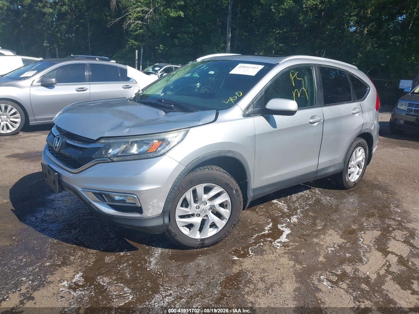 2016 Honda CR-V, Front End, IAAI, VIN 2HKRM4H72GH689931 — photo 2