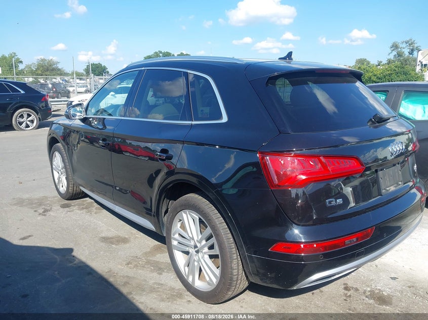 2018 AUDI Q5 SPORT UTILITY VEHICLE 2.0L I-4 DI, DOHC, VVT, TURBO, 252HP