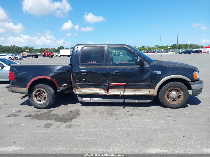 2001 FORD F-150 PICKUP 4.6L V8 FI SOHC 16V F2