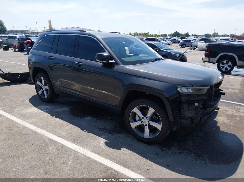 Vin: 1c4rjhbg9n8585750, lot: 46410818, jeep grand cherokee limited 4x4 20221