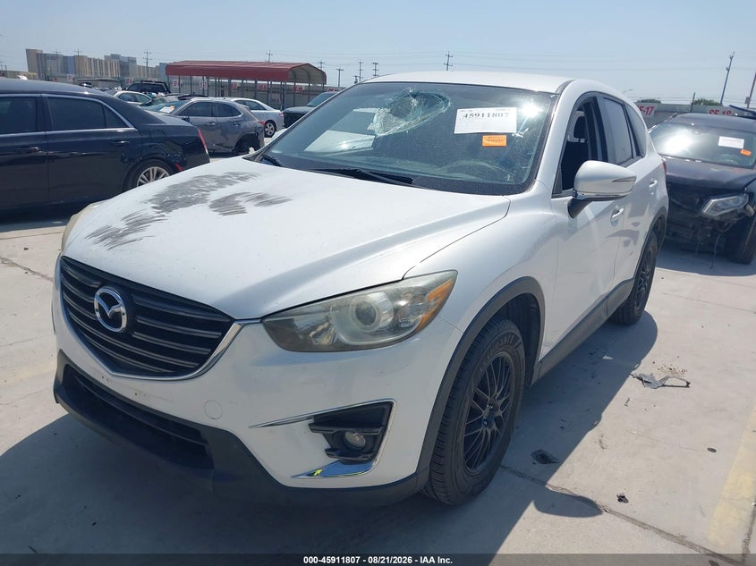 Vin: jm3ke2cy0g0609646, lot: 46410875, mazda cx-5 touring 20162