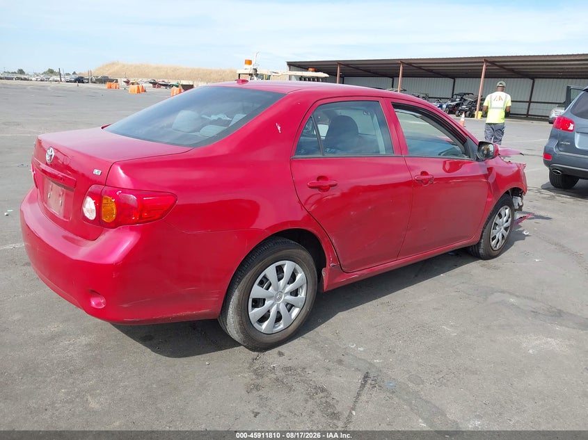 Vin: 1nxbu4ee9az313451, lot: 46410878, toyota corolla le 20104