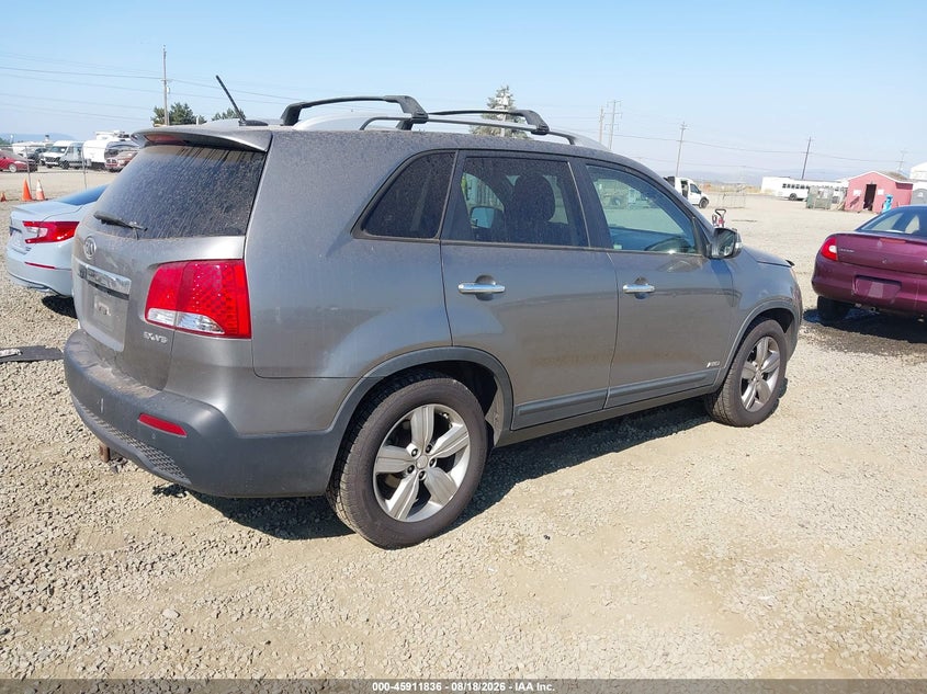 Vin: 5xykuda22dg411811, lot: 46410906, kia sorento ex v6 20134