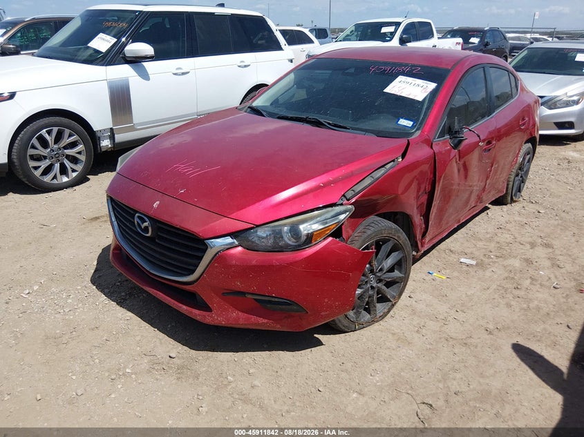 Vin: 3mzbn1v37jm183184, lot: 46410911, mazda mazda3 touring 20182