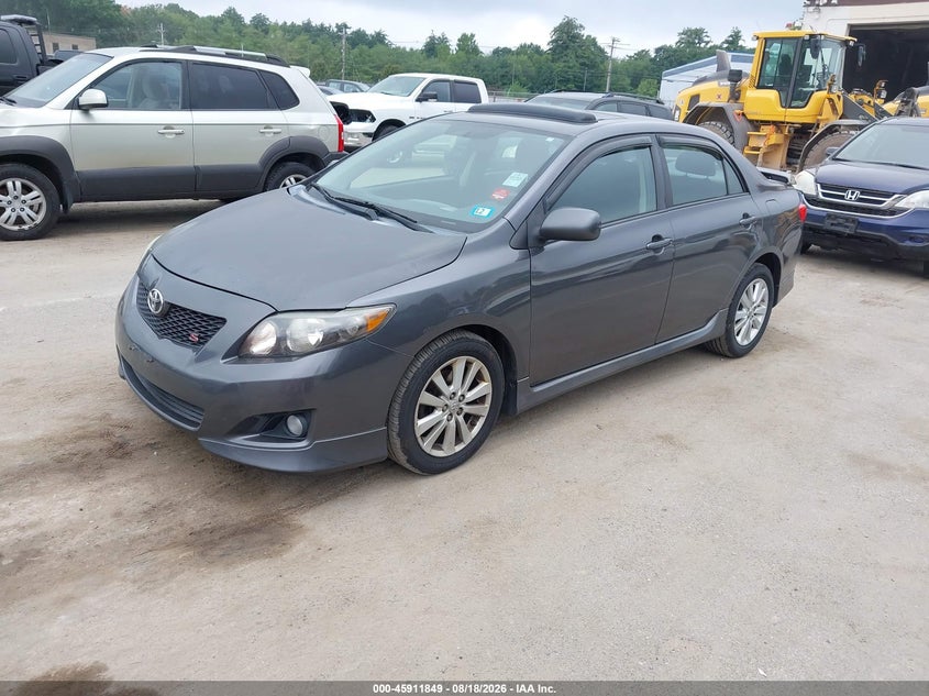 2010 TOYOTA COROLLA SEDAN 1.8L I-4 DOHC, VVT, 132HP