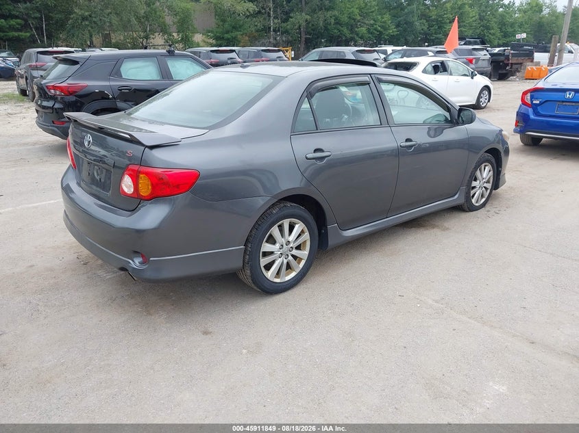 2010 TOYOTA COROLLA SEDAN 1.8L I-4 DOHC, VVT, 132HP