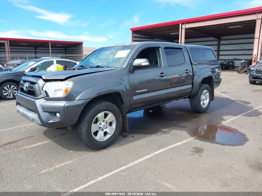 2013 Toyota Tacoma, Стихія, IAAI, VIN 3TMJU4GN2DM149384 — фото 2
