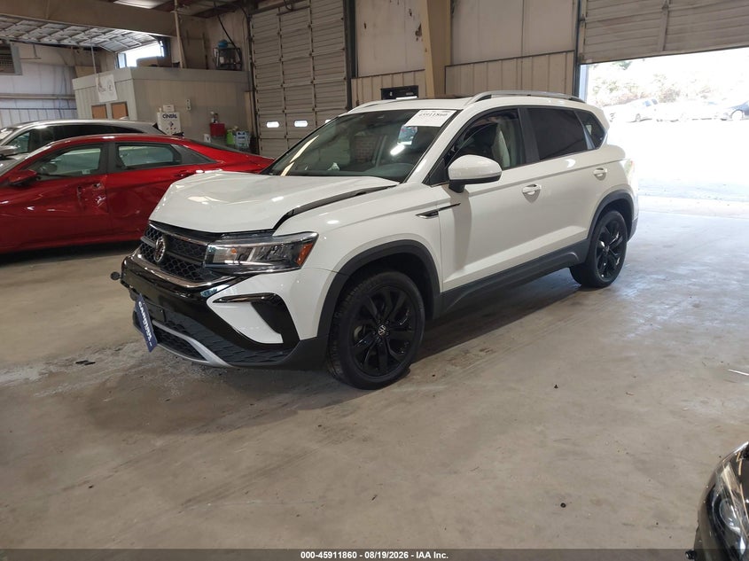 Vin: 3vvnx7b26pm318903, lot: 46410928, volkswagen taos 1.5t se 20232
