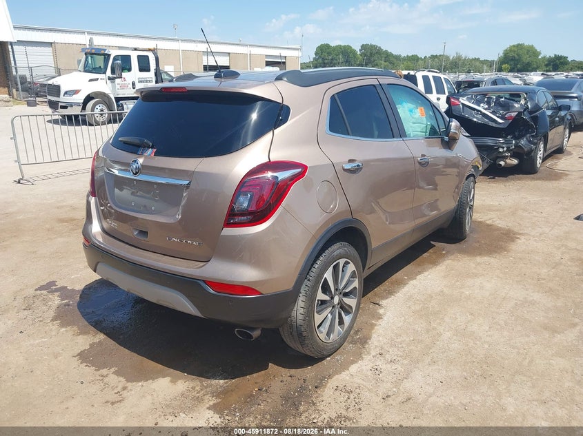 Vin: kl4cjcsm1kb856145, lot: 46410940, buick encore fwd essence 20194