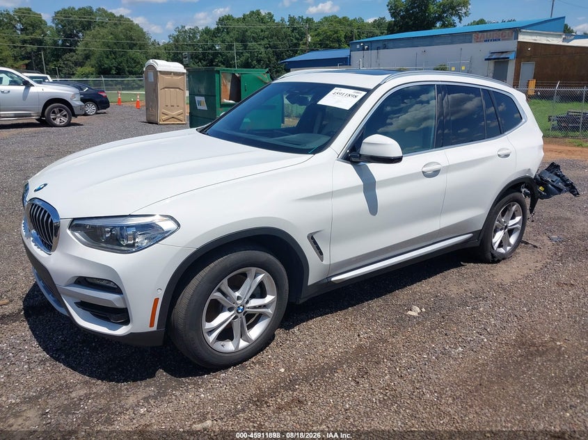 2020 BMW X3 auction photo 2