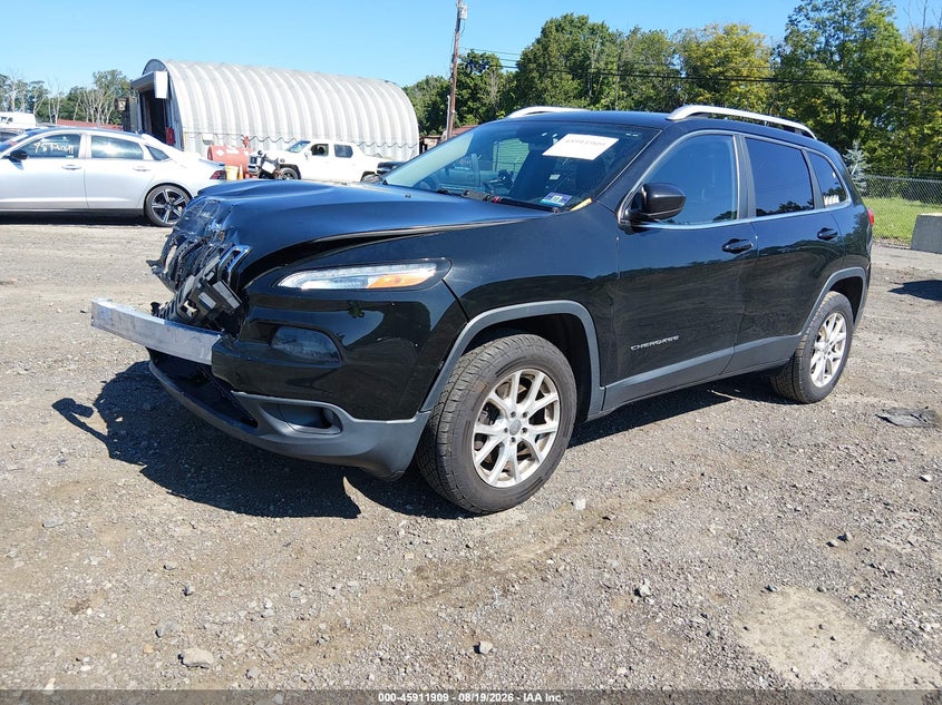 2018 Jeep Cherokee, Удар спереди, IAAI, VIN 1C4PJMLBXJD529790 — фото 2