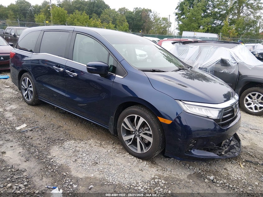 Vin: 5fnrl6h88rb044113, lot: 46411001, honda odyssey touring 2024 img_1
