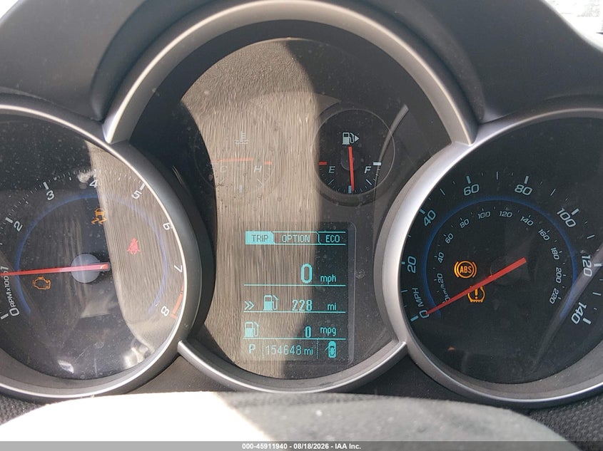 2013 CHEVROLET CRUZE auction photo 7
