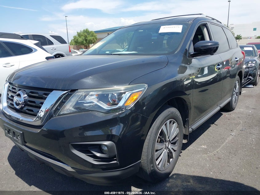 2017 Nissan Pathfinder, Правый зад, IAAI, VIN 5N1DR2MN3HC618086 — фото 2