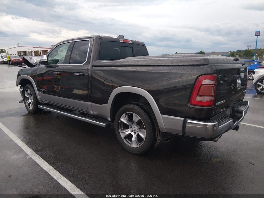 Vin: 1c6srfdt2kn675125, lot: 46411061, ram 1500 laramie  4x4 6'4 box 20193
